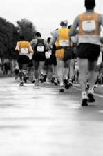 Finish a 20km run with moderate workouts - 2 sessions per week over 8 weeks.