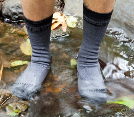 chaussette anti pluie running