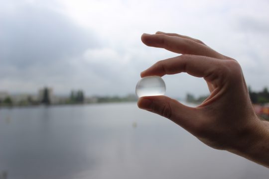 Des billes d'eau pour votre ravitaillement