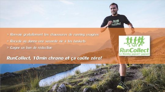 runcollect - recycle chaussures running