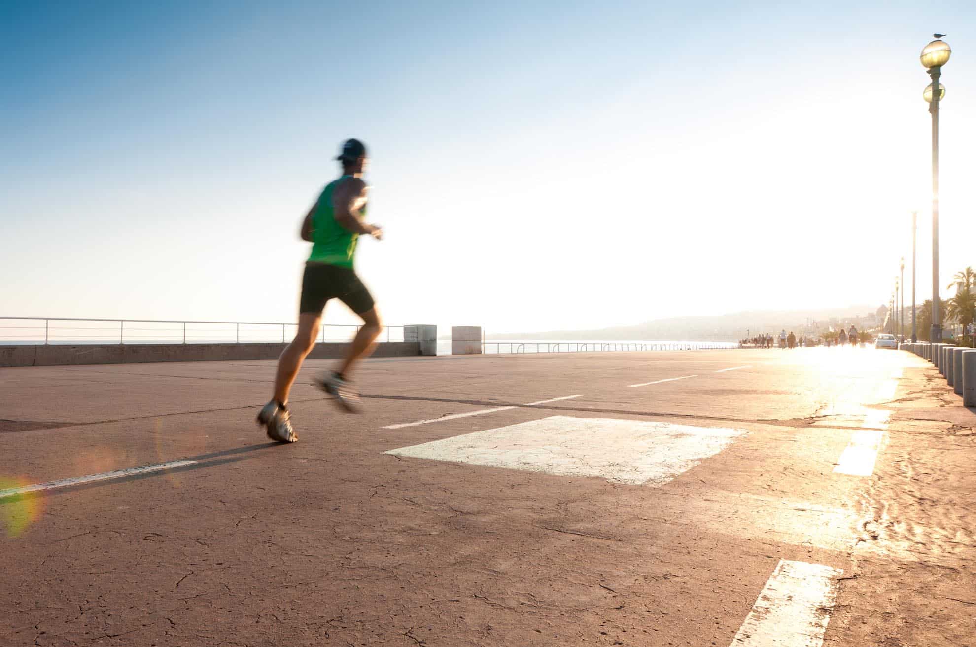 Przygotowanie do biegu na 10km w 55minut, 2 treningi tygodniowo przez 10 tygodni.